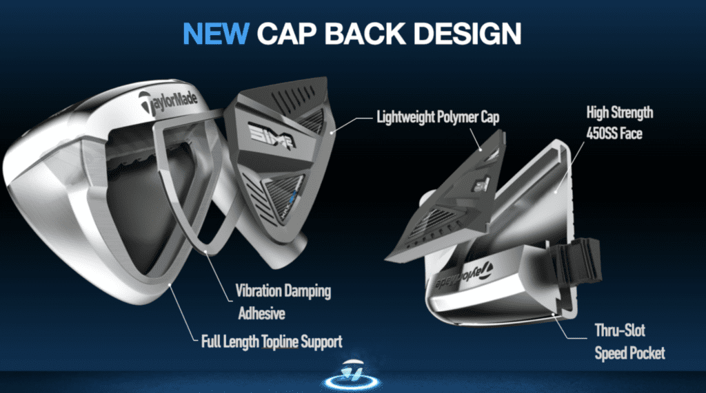 TaylorMade SIM 2 Max Irons Review Cap Back Design