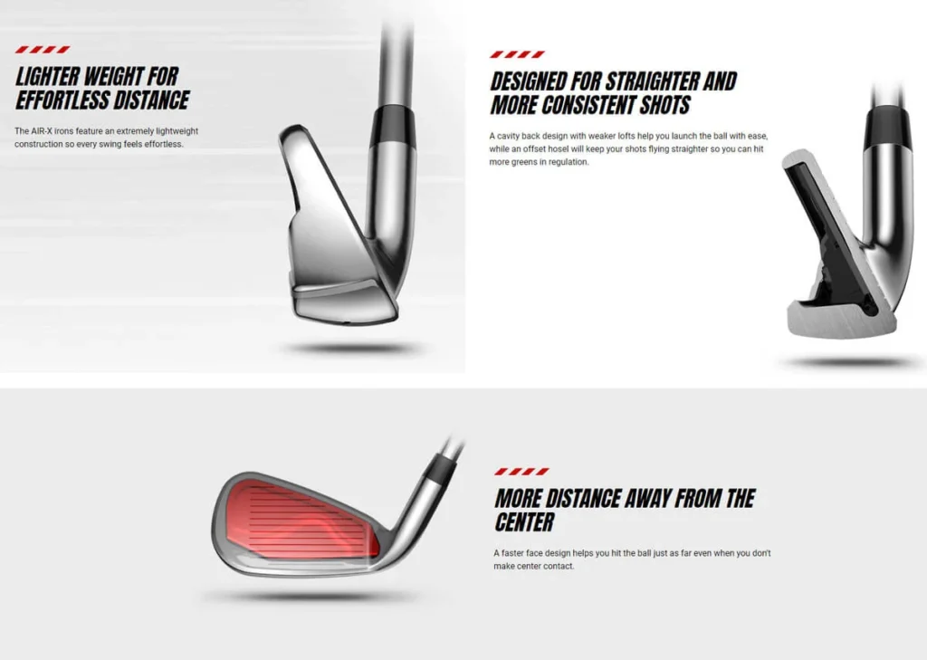 Cobra Air-X Ladies Irons 