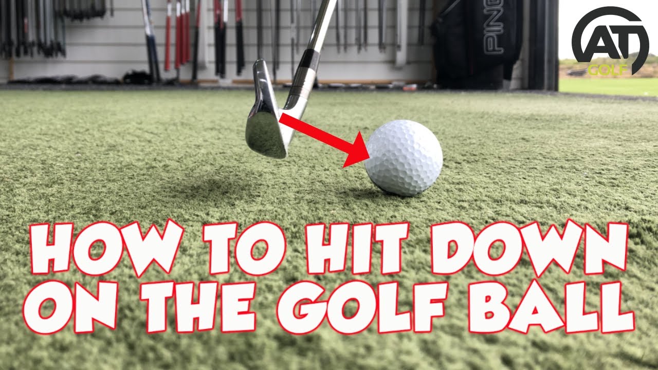 How to Hit Down on the Golf Ball with Irons