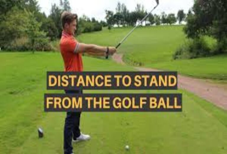 How Far to Stand from Golf Ball with Irons