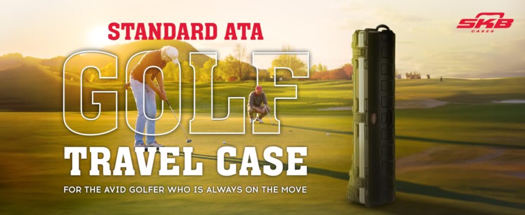 SKB Cases Deluxe ATA Golf Travel Case